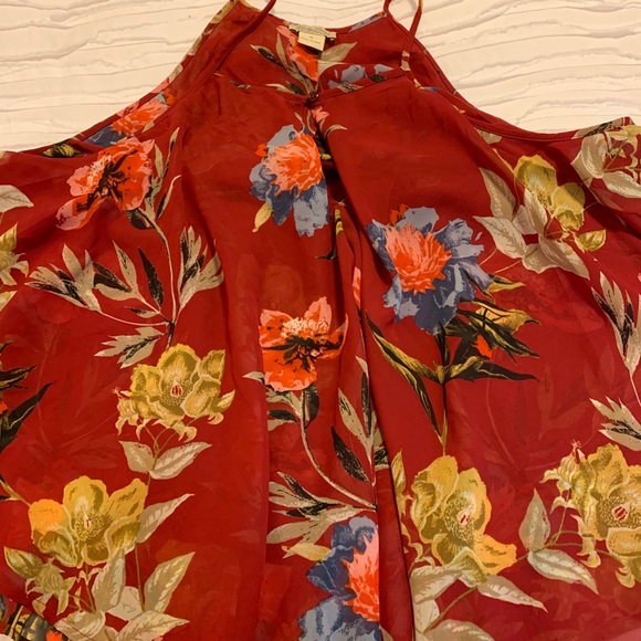 Lucky Brand flowy blouse - Picture 1 of 3
